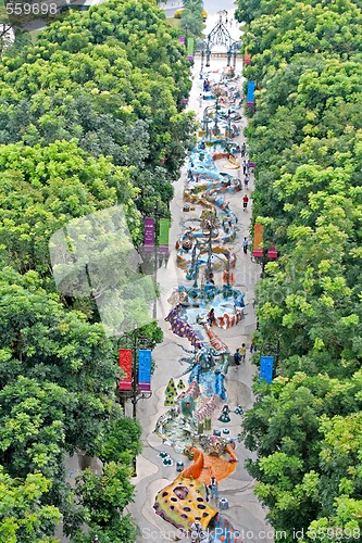 Image of Merlion path - Isle Sentosa, Singapore
