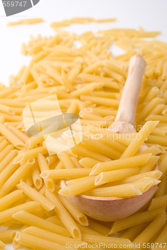 Image of raw italian macaroni