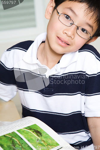 Image of Studying kid