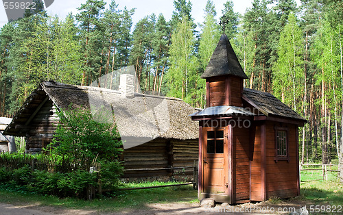 Image of Tiny wooden church