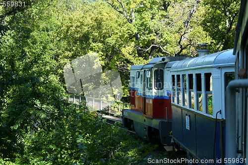 Image of children s railroad - Budapest