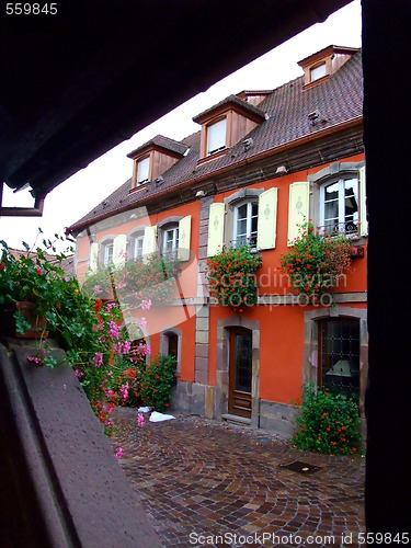 Image of French hotel four stars in Alsace region