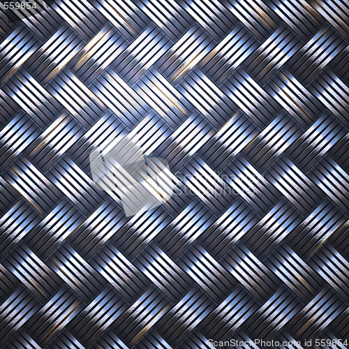 Image of woven metal