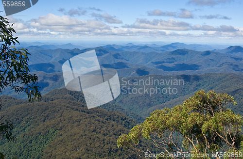 Image of distant mountains