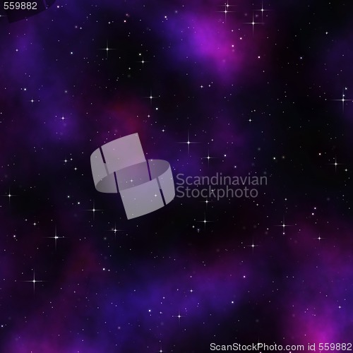 Image of deep space night sky