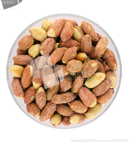 Image of Roasted peanuts in bowl
