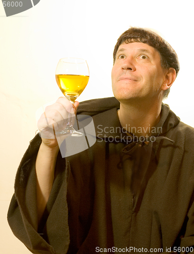 Image of The Monk Praises the Wine