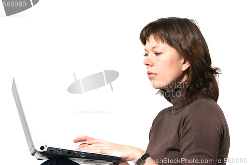 Image of Computer user
