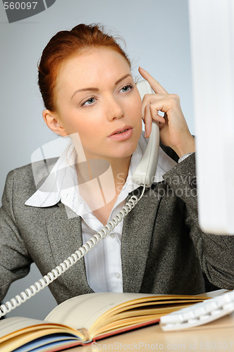 Image of Confident businesswoman