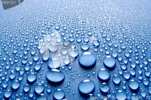 Image of water drops