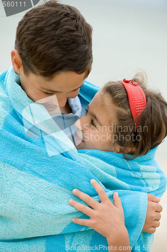 Image of Kids on the beach