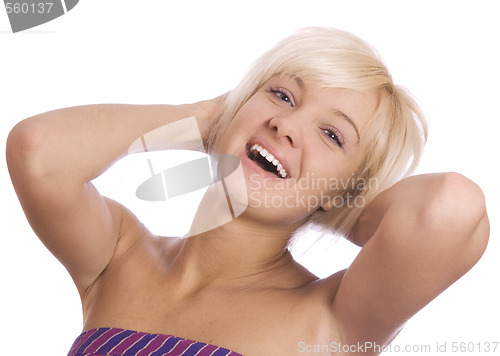 Image of smiling woman