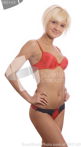 Image of woman in lingerie