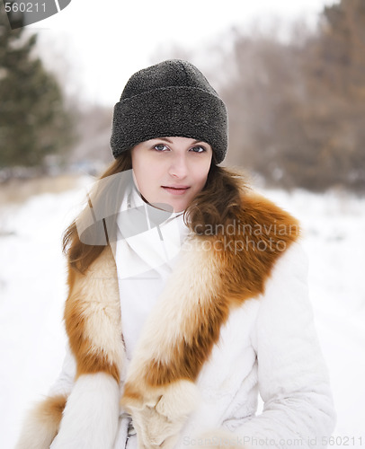 Image of winter portrait