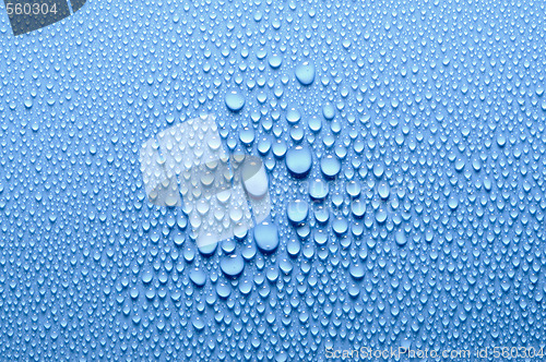 Image of water drops