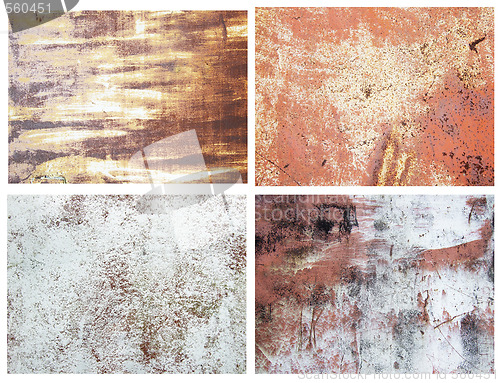 Image of rusty metallic surfaces