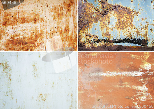 Image of rusty walls