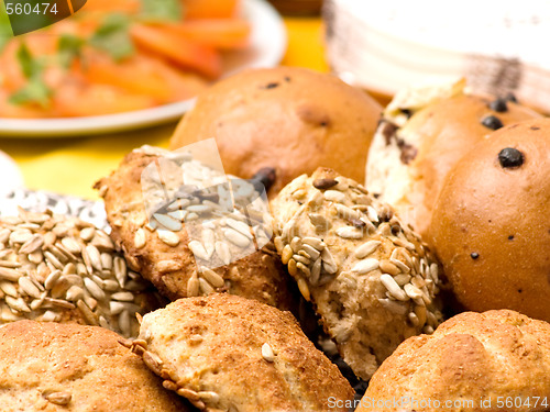 Image of Delicious home made bread rolls