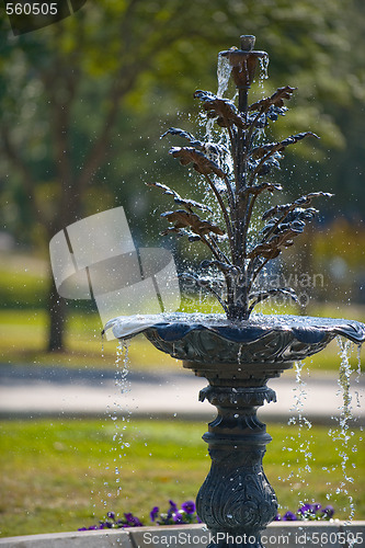 Image of City fountain