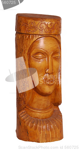 Image of wooden sculpture