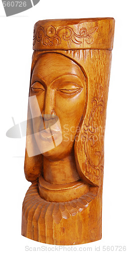 Image of wooden sculpture