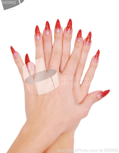 Image of manicure hands