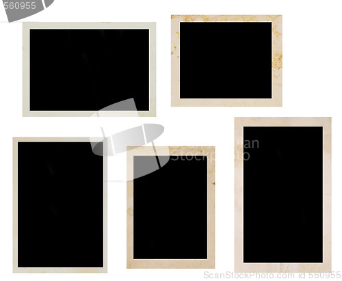 Image of old photo frames