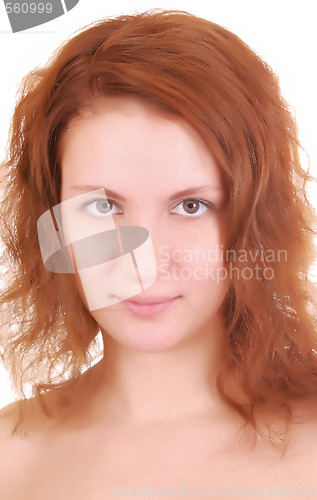 Image of redhead woman