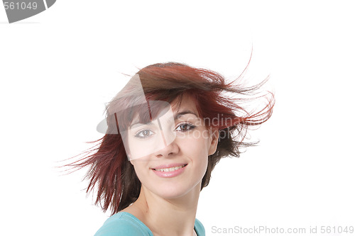 Image of happy young woman