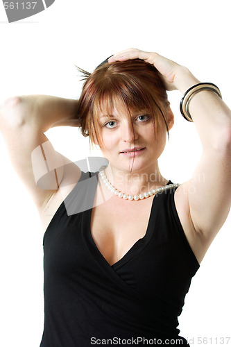 Image of Redhead sensual woman