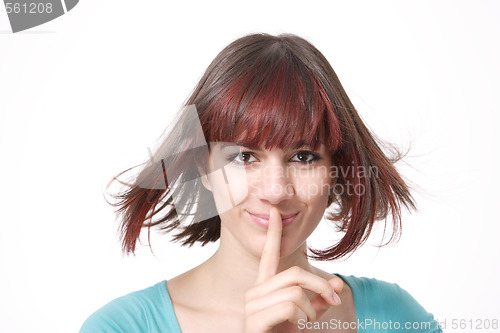 Image of happy young woman