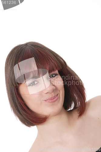 Image of happy young woman