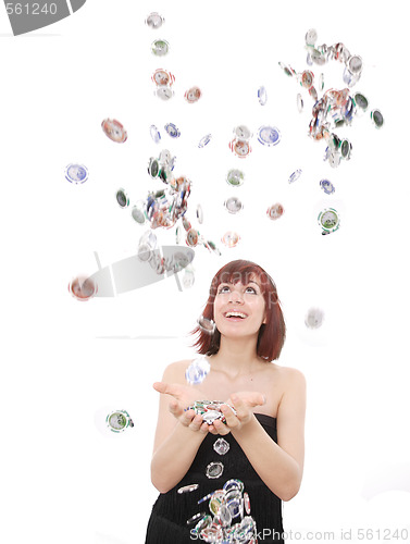 Image of happy young woman