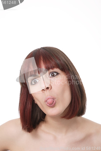 Image of happy young woman