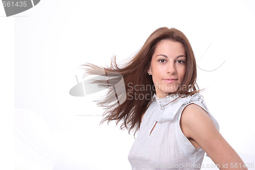 Image of happy young woman