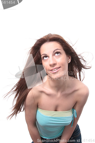 Image of happy young woman
