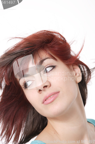 Image of happy young woman