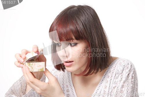 Image of happy young woman