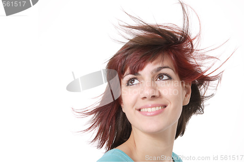Image of happy young woman