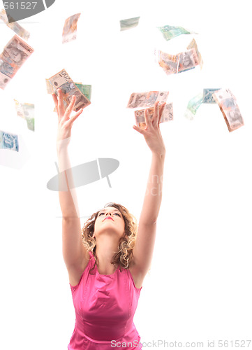 Image of Catching money