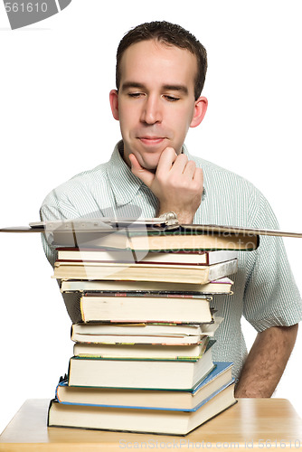 Image of University Student Studying