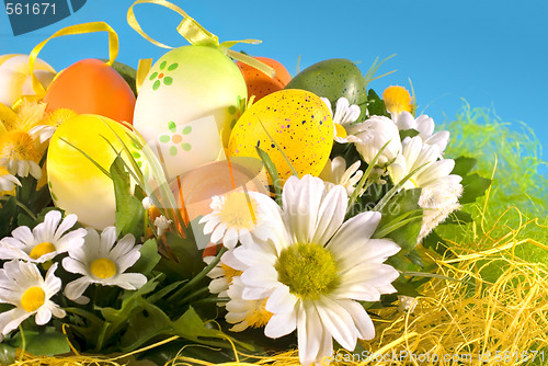 Image of easter eggs