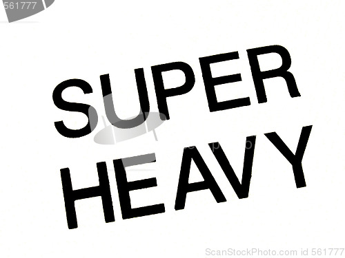 Image of super heavy