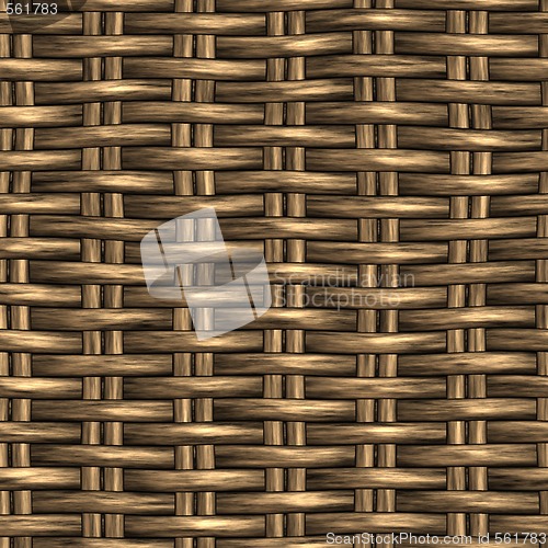 Image of woven wicker basket