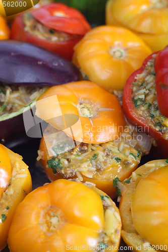 Image of Oven ready stuffed vegetables