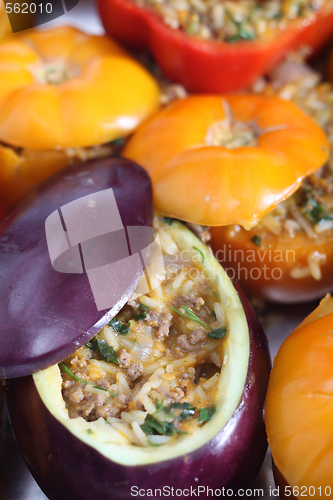 Image of Oven ready stuffed vegetables