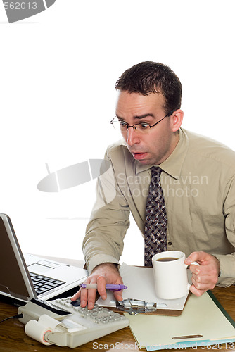 Image of Stressed Accountant