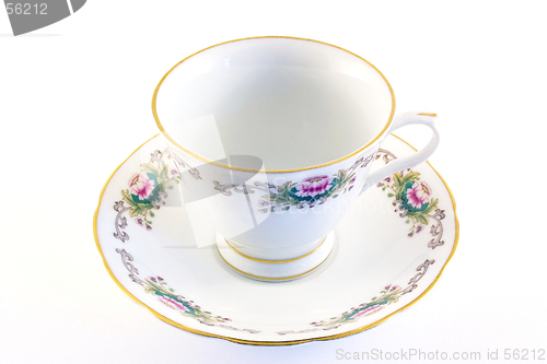 Image of china cup and saucer