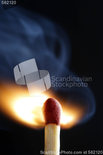 Image of Burning Match