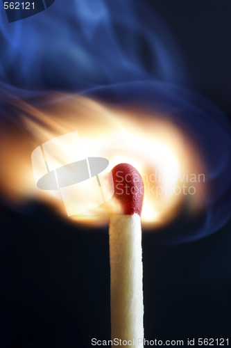 Image of Burning Match